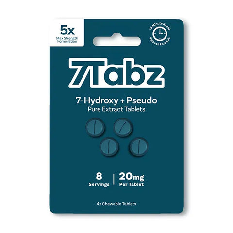 7Tabz - 7-Hydroxy + Pseudo Tablets 20mg - 4pc