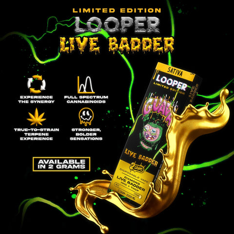 Looper Live Badder THCa 2g Disposable