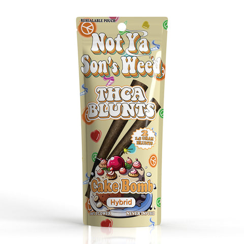 Not Ya Son's Delta THCA Blunts 3G - Pack of 2