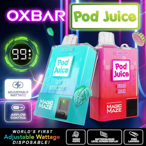 Pod Juice x OXBAR Magic Maze Pro 10K Disposable 5%