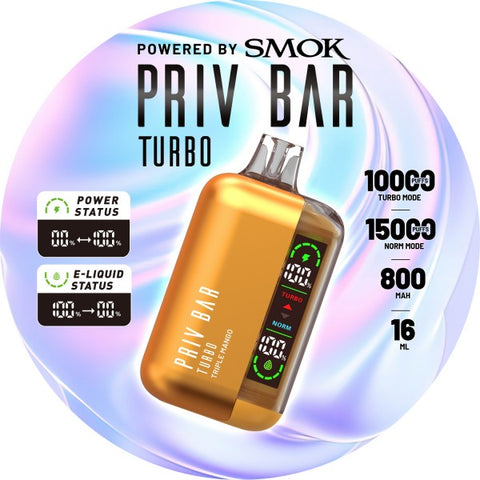PRIV Bar Turbo Disposable 5%