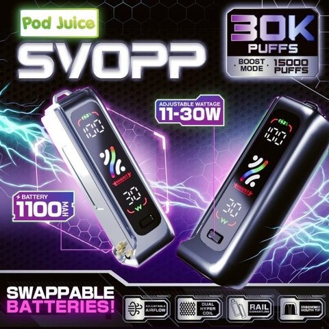 Pod Juice SVOPP 1100mAh Battery Device