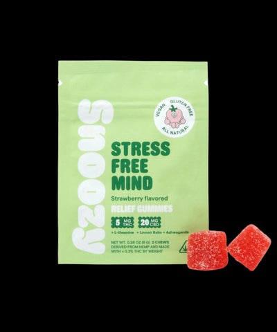 Snoozy - Stress Free Mind : Relief Gummies