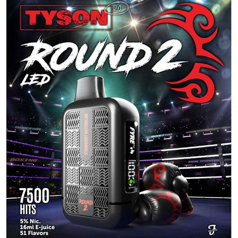 Tyson 2.0 Round 2 Disposable 5%