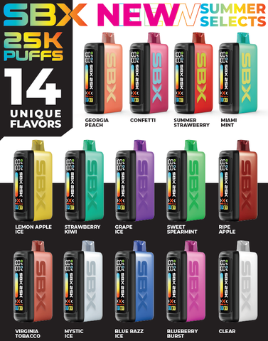 SBX 25K Puff Dispo