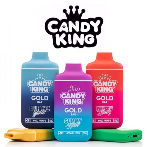 Candy King Gold Bar Disposable 5%