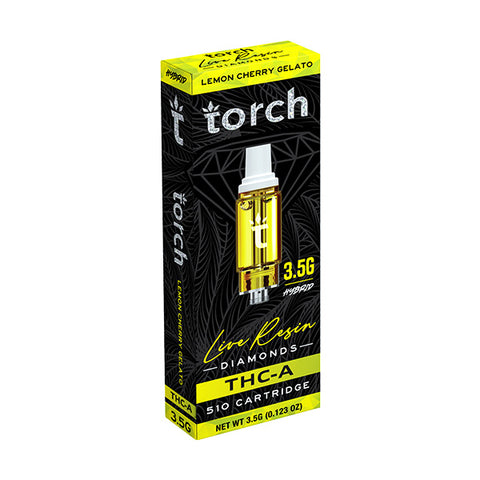 Torch THCA Live Resin Diamond 3.5 Gram Cartridge