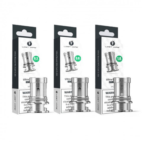 Lost Vape - Ultra Boost Coils 5pk | Replacement Coils