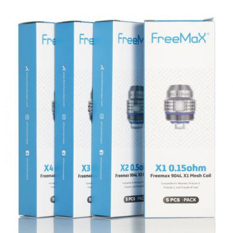 FreeMax - X Mesh Coils (5-Pack) | Replacement Coils